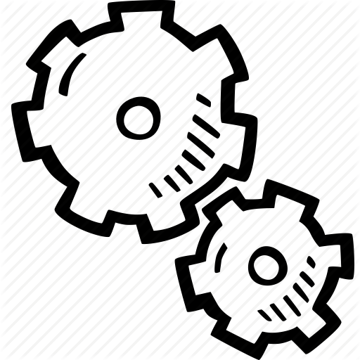 Achievement, Action, Direction, Gears, Goal, Success Icon