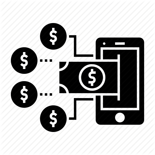 Concept, Dollar, Earn, Finance, Income, Mobile, Money Icon