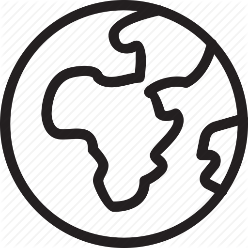 Earth Globe, Geography, Maps And Flags, Planet Earth Icon