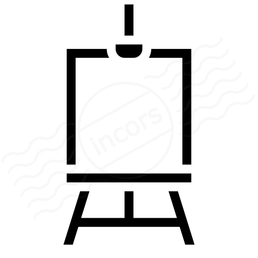 Iconexperience I Collection Easel Icon
