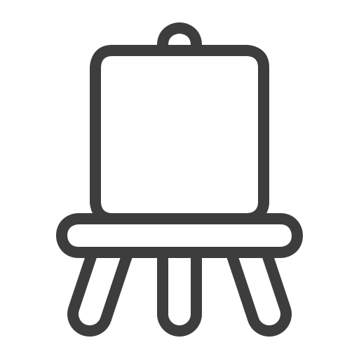 Easel Icon Free Of The Art Tools