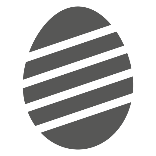 Stripy Easter Egg Icon