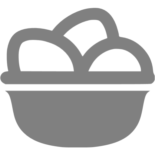 Gray Eggs Icon