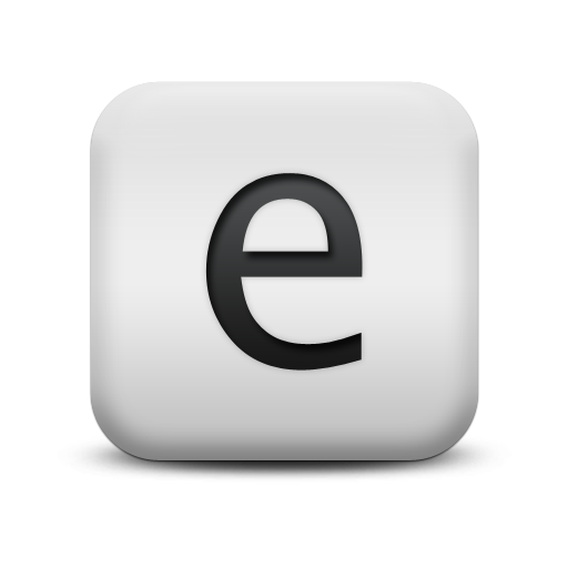 Letter E Icons