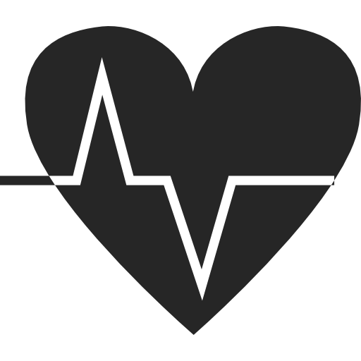 Heart Ecg Curve Icon Download Free Icons