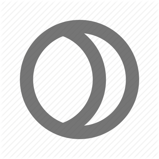 Eclipse, Lunar, Moon, Outer, Space, Universe Icon