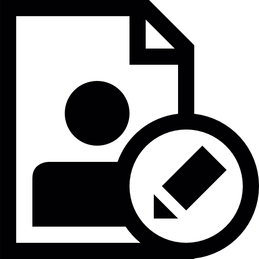 User Profile Edit Button Icons Free Download