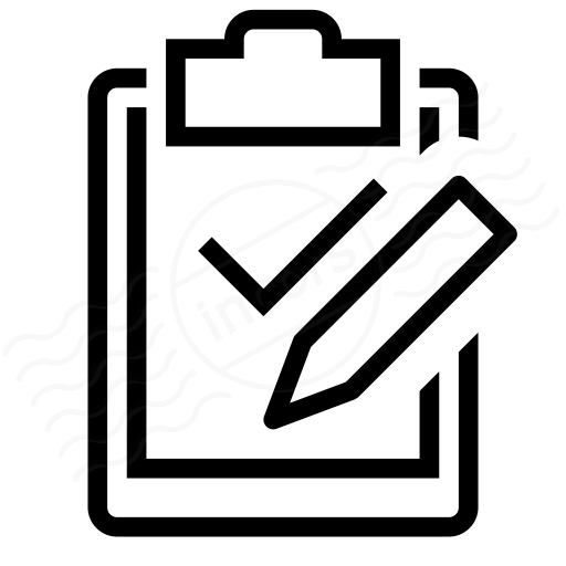 Iconexperience I Collection Clipboard Check Edit Icon