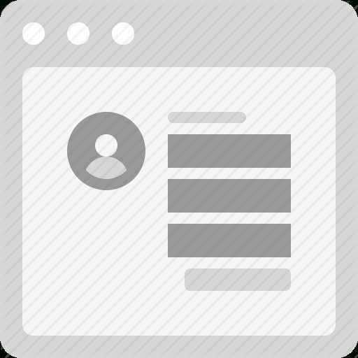 Edit Profile, Form, Register, Web Form Icon Throughout Web Form