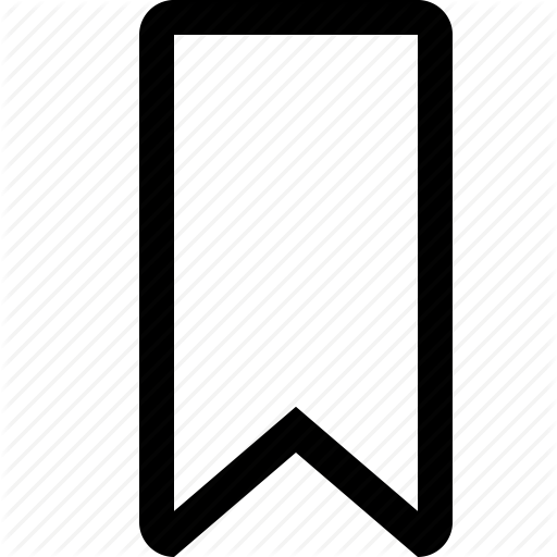 Bookmark, Editorial Icon