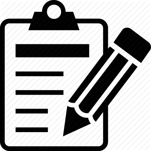 Clipboard, Document, Editorial, Notes, Paperwork Icon