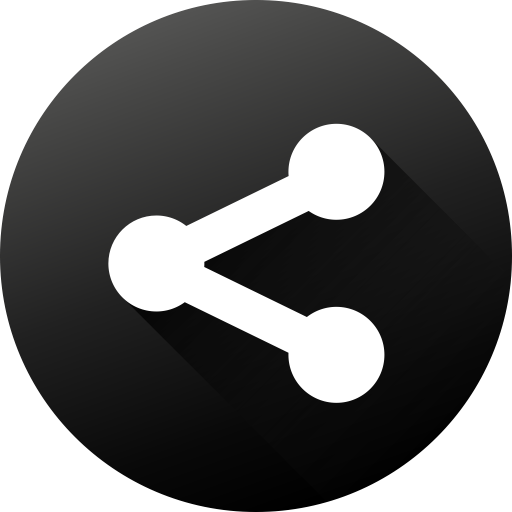 Long Shadow, Black White, Social Media, Social, Gradient