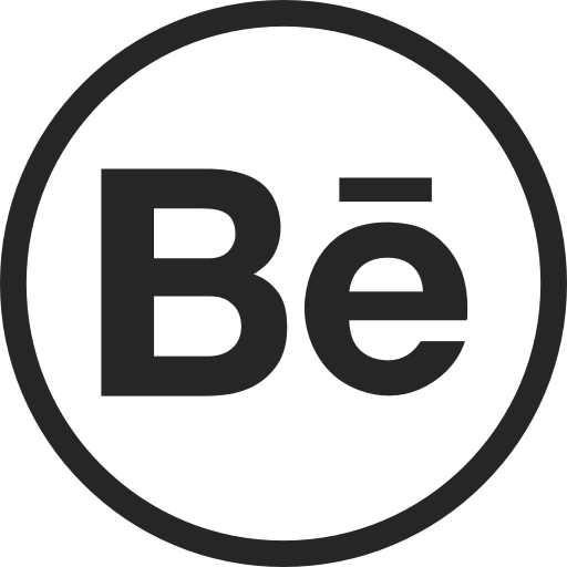 Behance, Circle, High Quality, Media, Portfolio, Social, Social