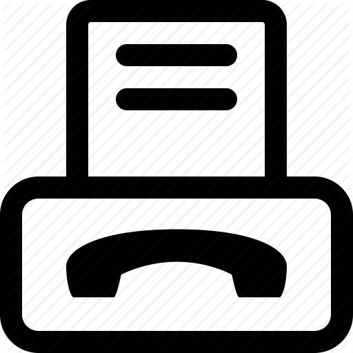 Document, Efax, Fax, Incoming, Machine, Outgoing, Telefax Icon