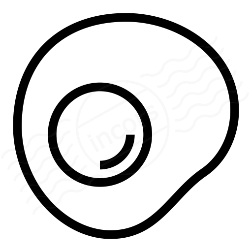 Iconexperience I Collection Fried Egg Icon