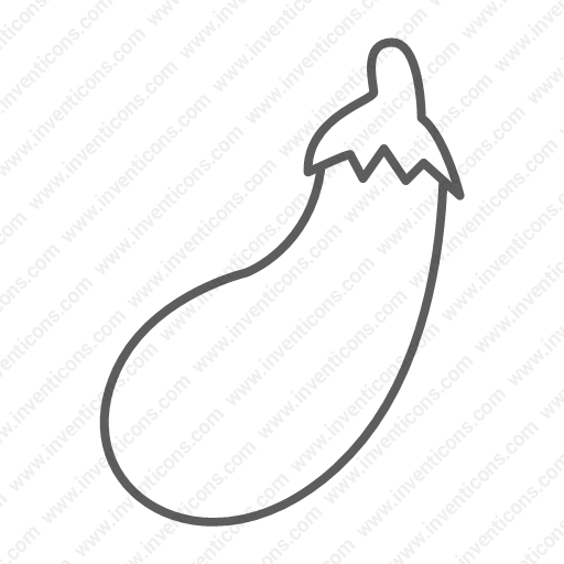 Download Aubergine,brinjal,diet,eggplant,vegetable Icon Inventicons