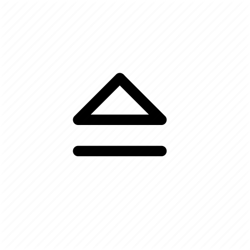 Disk, Eject, Media Icon