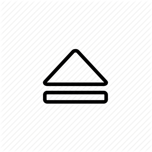 Eject, Eject Button, Eject Icon, Eject Sign, Eject Symbol Icon