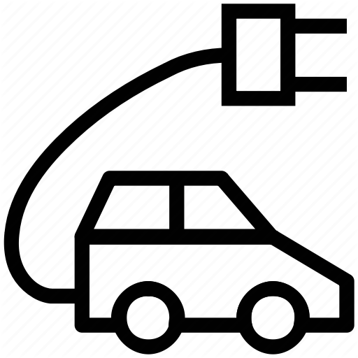 Car, Charging Car, Charging Vehicle, Electric Car Icon