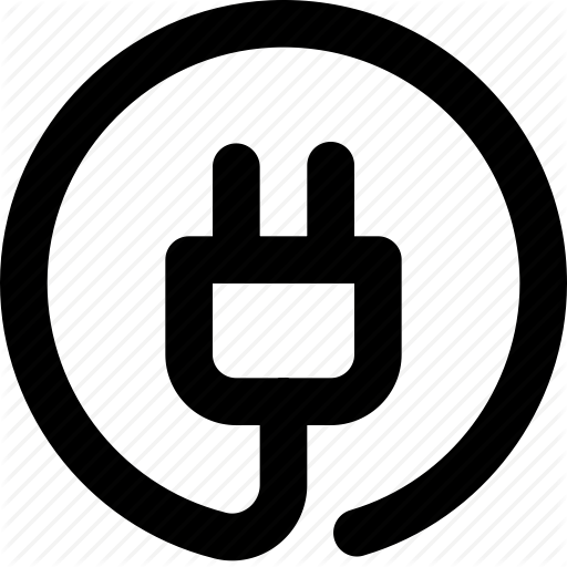 Electricity Icon Schematic Diagram