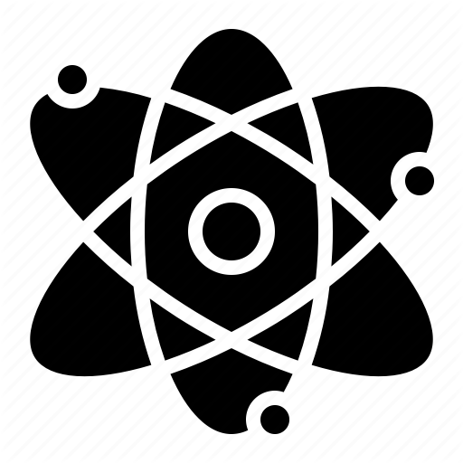 Atom, Electron, Nuclear, Physics Icon