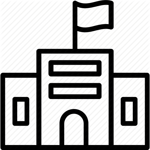 Education, Elementary, School Icon