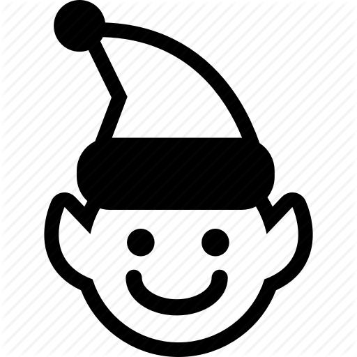 Christmas, Elf, Santa, Xmas Icon