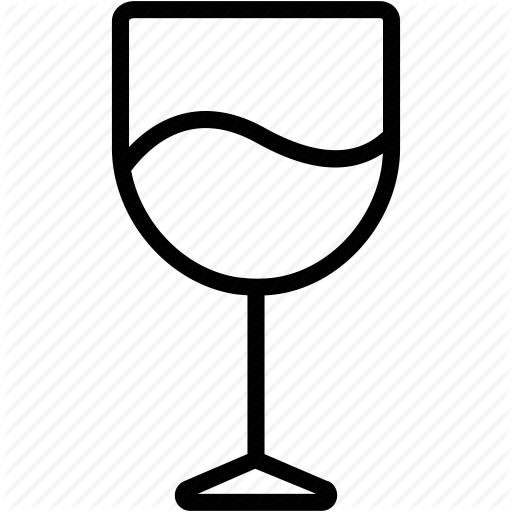 Alcohol, Beverage, Drink, Glass, Juice, Party, Wine Icon