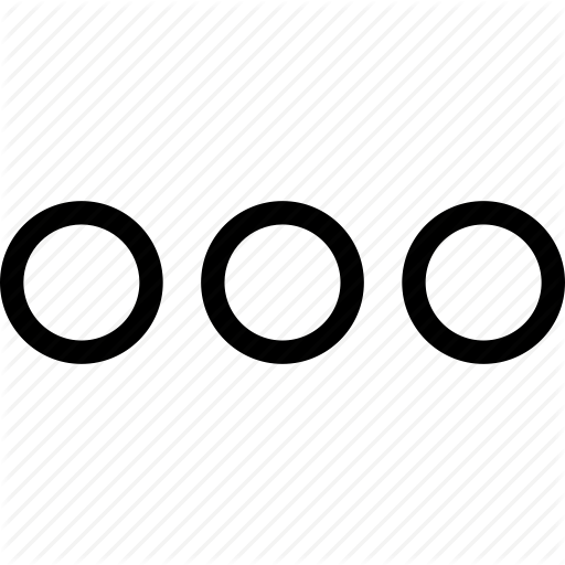 Ellipsis, Menu, More, Speech Icon