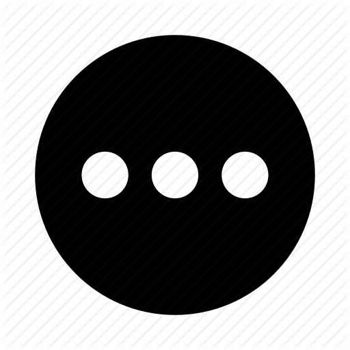 Circle, Dots, Ellipsis Icon