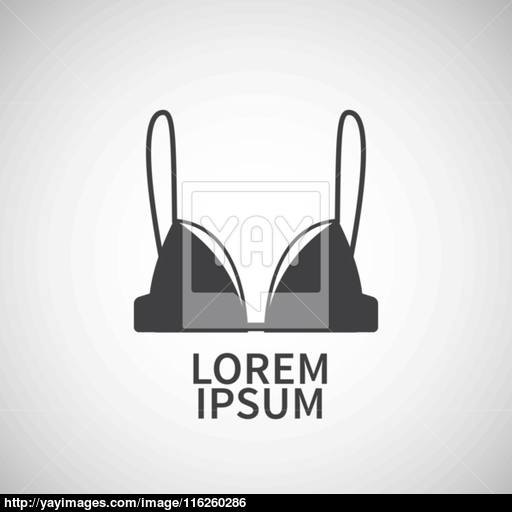 Nursing Bra Icon Design Element Vector