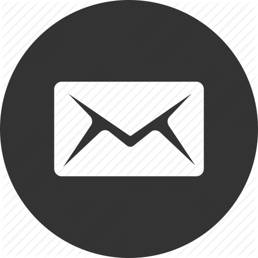 Circle, Email, Letter, Mail, Message, Send Icon