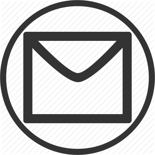 Circle, Email, Letter, Mail, Message Icon