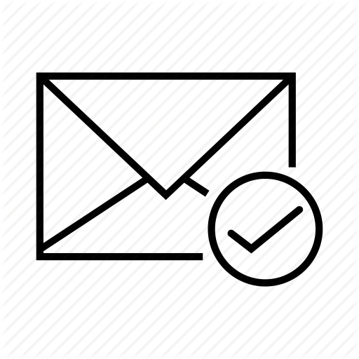 Check, Checked, E Mail, Email, Envelope Icon