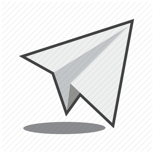 Mail, Paper Plane, Send Email Icon