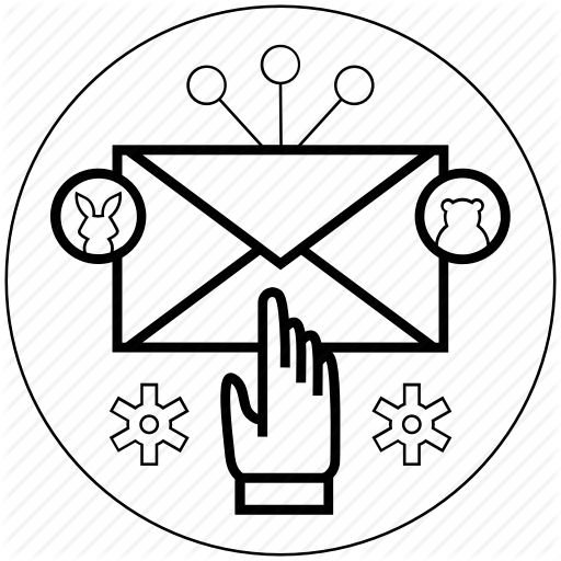 Blackwhite, Contact, Email, Mail, Message, Send, Startup Icon Icon