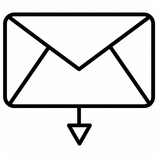 Download, Email Icon
