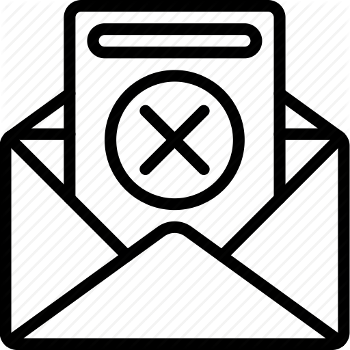 Business, Declined, Email, Rejected Icon