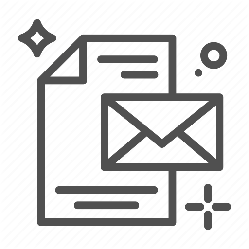 Document, Email, File, Letter, Mail Icon