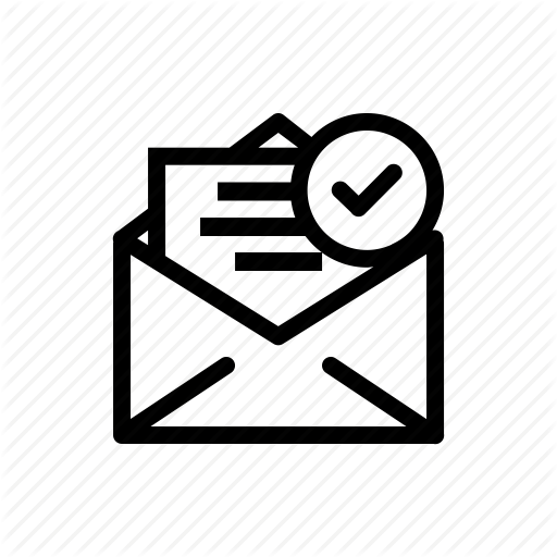 Email, Inbox, Mail, Right, True, Verified, Verify Icon