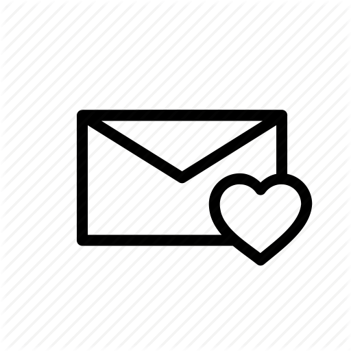 Email, Heart, Like, Love, Mail, Message, Newsletter Icon