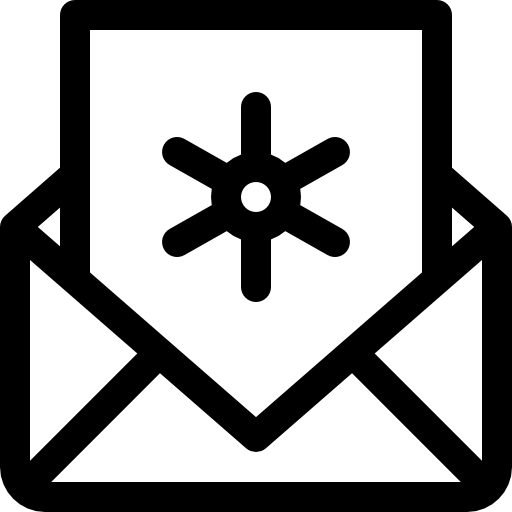 Email Icon White Transparent