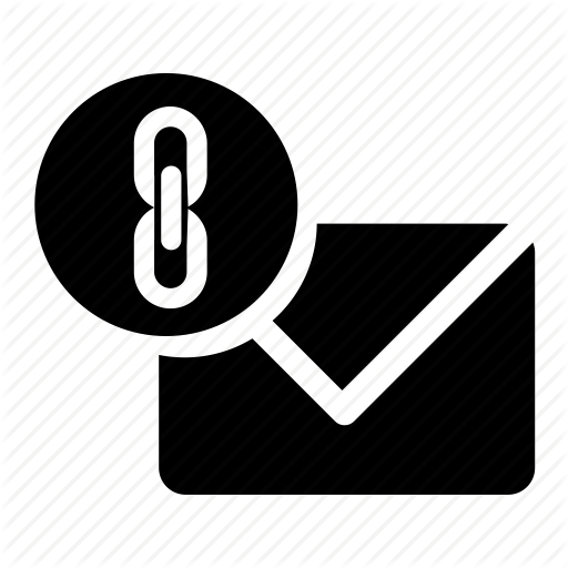 Attach, Attachment, Email, Email Link, Link Mail, Mail, Shape Icon