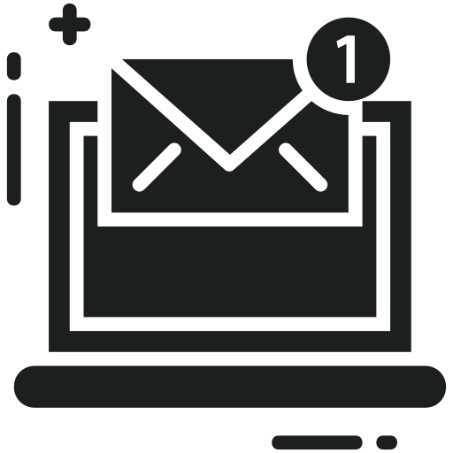 Electronic, Marketing, Email, Campaigns, Laptop Icon Free