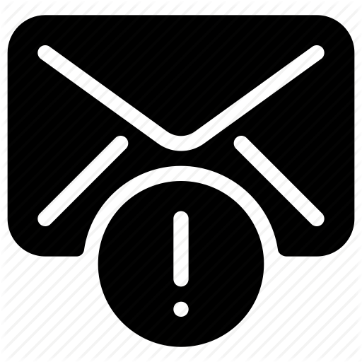 Alert, Email, Mail, Message, Notification, Warning Icon