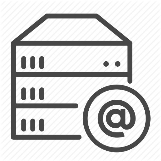 Hosting, Mail Server, Server Icon