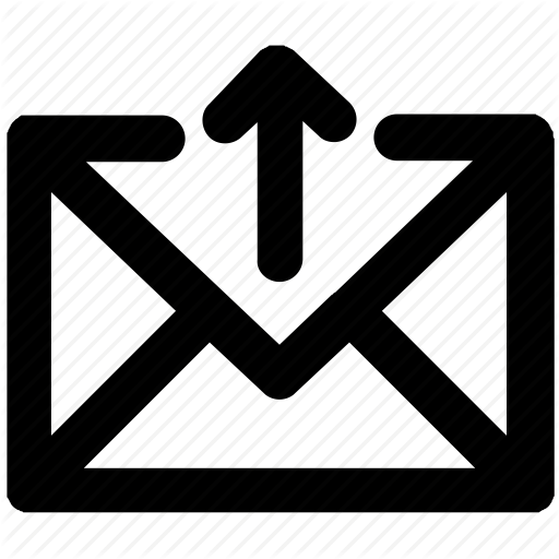 Arrow, Email, Envelope, Letter, Mail, Message, Up Icon
