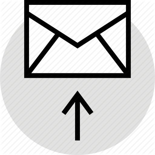 Arrow, Email, Internet, Up Icon