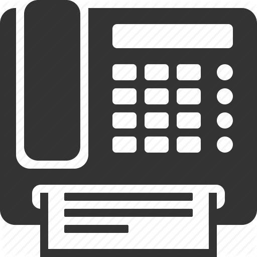 Fax Machine Icon For Email Signature