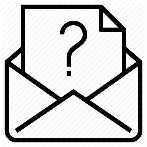 Email, Mail, Question Mark Icon